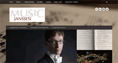 Desktop Screenshot of janssenmusic.nl