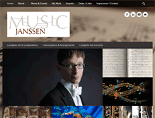 Tablet Screenshot of janssenmusic.nl
